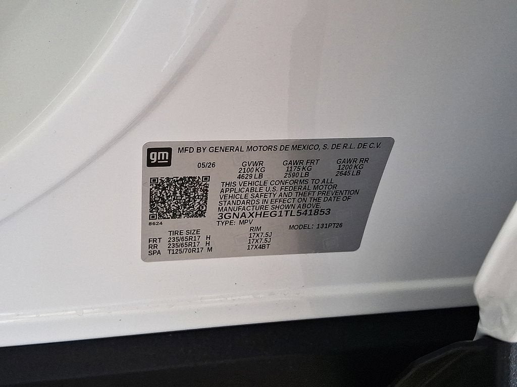 2026 Chevrolet Equinox LT