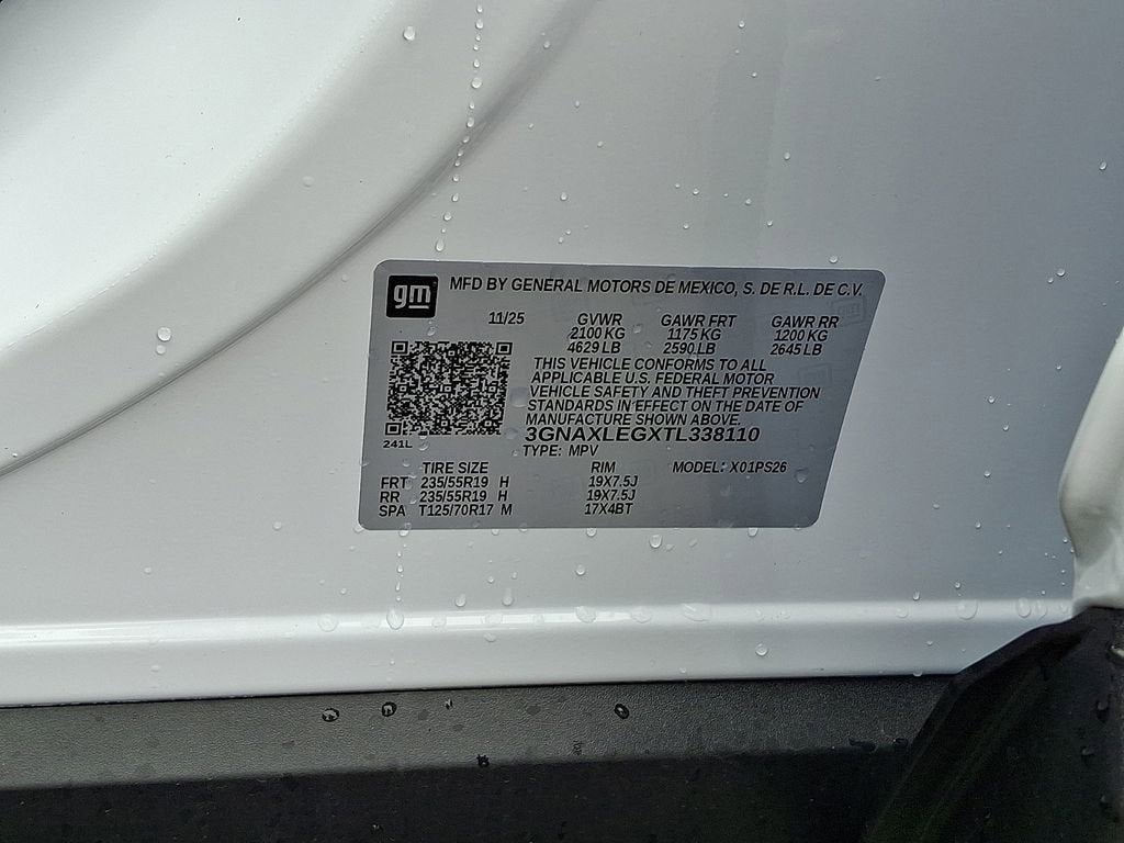 2026 Chevrolet Equinox RS