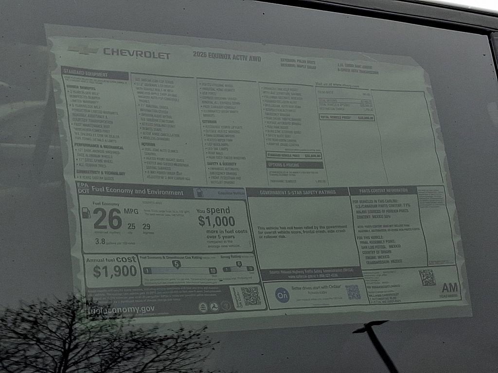 2026 Chevrolet Equinox ACTIV