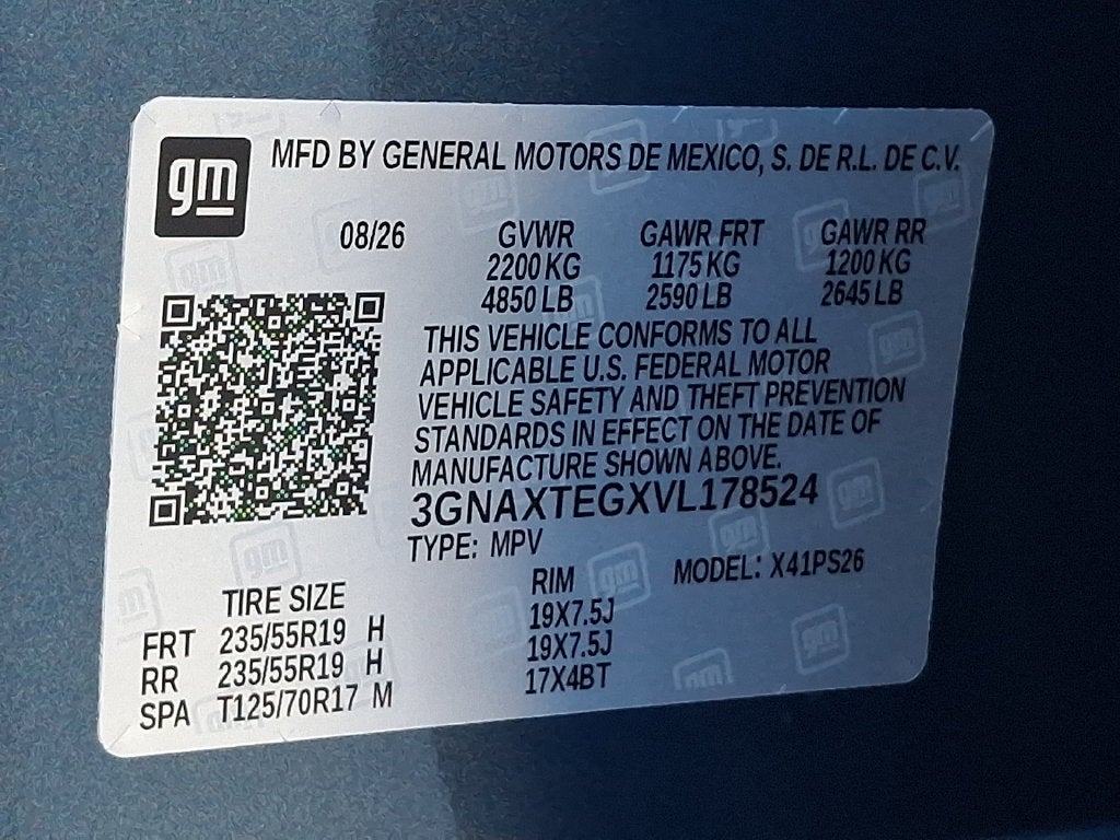 2027 Chevrolet Equinox RS