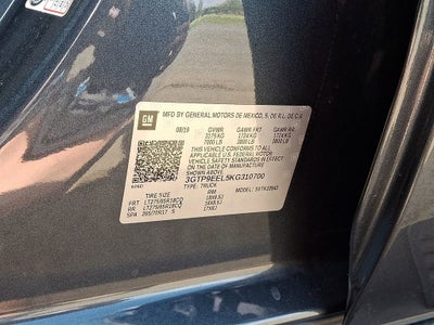 2019 GMC Sierra 1500 AT4