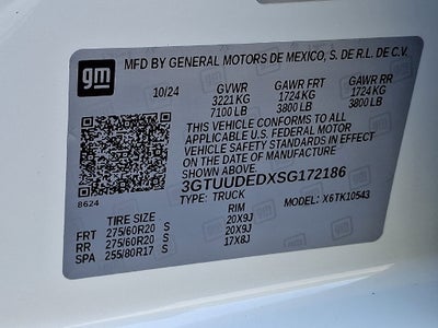 2025 GMC Sierra 1500 SLT