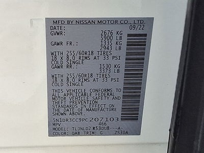 2023 Nissan Pathfinder SL