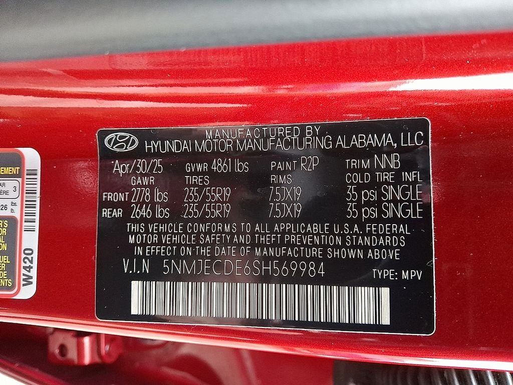 2025 Hyundai Tucson Limited