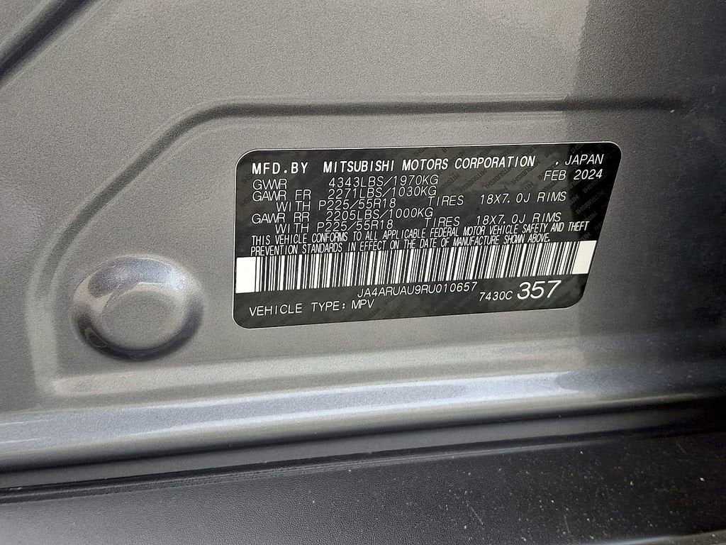 2024 Mitsubishi Outlander Sport 2.0 ES AWC
