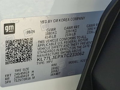 2026 Chevrolet Trax 2RS