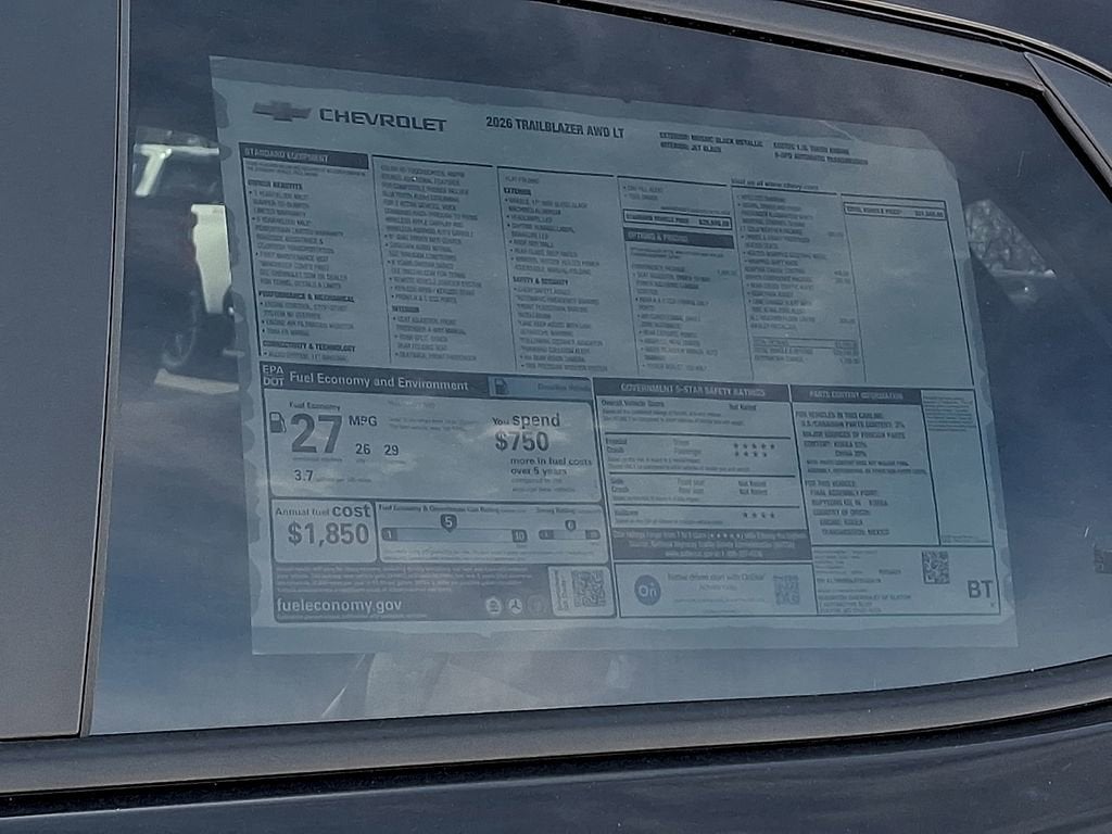 2026 Chevrolet Trailblazer LT