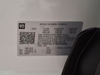 2026 Chevrolet TrailBlazer RS