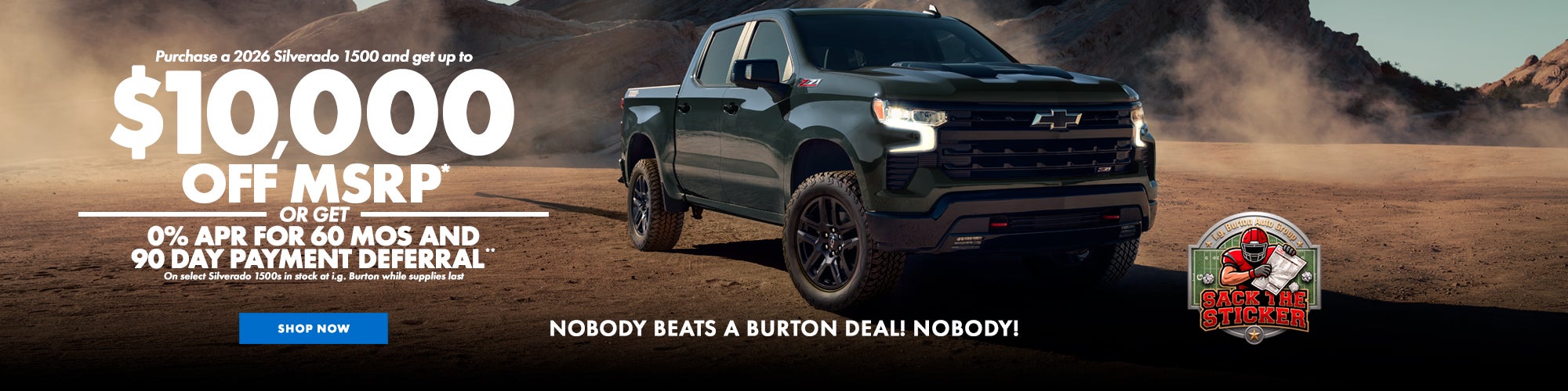 Silverado Offer